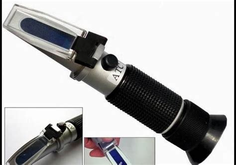 refractometer for lubricant concentration